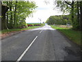 Minor road heading south near Hirsel Law