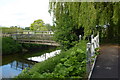 River Idle footbridge at Bolham