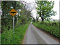 H2619 : Narrow road at Snugborough by Kenneth  Allen