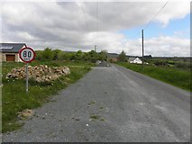 H2318 : Road at Clontycarnaghan by Kenneth  Allen