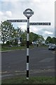 Finger Post Sign, Grenoside Crossroads, Grenoside, Sheffield