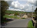 Road above Harthopeburn Bridge