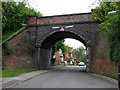 Devonshire Road: railway bridge