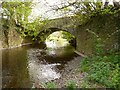 Taw Bridge on the river Taw as seen from downstream