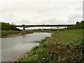 Rumsan Bridge on the river Taw as seen from upstream