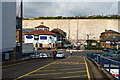 Service Road in the Brighton Marina, Sussex