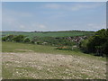 Housing on the western edge of Lewes