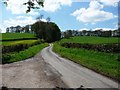 Lane heading south-west