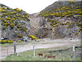 Disused quarry Pittentrail