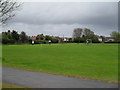 Umbrellas up in Croshaw Rec