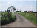 No through road near Edington