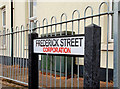 Frederick Street sign, Killyleagh