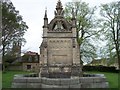 Memorial fountain, Churchill