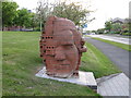 Brick sculpture, Festival Way, Stoke