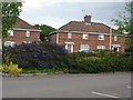 Semi-detached houses opposite car park, Horfield