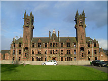 NS6867 : Main building of the former Gartloch Mental Hospital by Stephen Sweeney