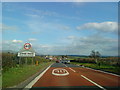 NY6325 : A66 entering Kirkby Thore by Andrew Abbott