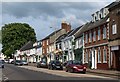 Buildings along Honiton High Street