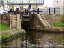 SJ8598 : Ashton Canal, Lock 3 by David Dixon