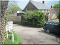 Private road to Hamstead estate from A3054