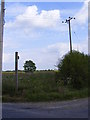 Footpath to Stone Cottages & B1120 Badingham Road