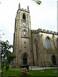 SE1423 : St Martin's Parish Church, Brighouse, Tower by Alexander P Kapp