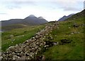 The North Harris hills from Aird Asaig