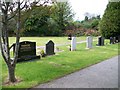 The new cemetery at the Maghera (CoI) parish church