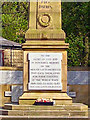 Littleborough War Memorial (dedication)