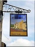 NT9304 : Pub sign, The Star Inn, Habottle by Andrew Curtis