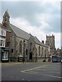 Churches down main street at Dorchester