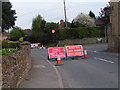 Roadworks at Ash