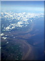 The Dee Estuary from the air