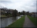 Leeds Liverpool canal passing through Stockbridge