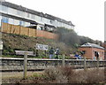 Houses above Watchet railway station