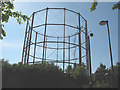 Redundant gas holder frame, Rotherhithe