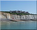 Roedean School above the cliffs