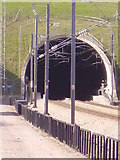 TQ7560 : Southern portal of the North Downs Tunnel by Kenneth Yarham