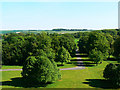 South-south-east from the roof of Ashdown House, Lambourn