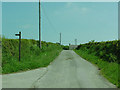 Road approaching Pantfarteg farm