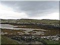 Half-empty inlet near Barra Sound ferry terminal