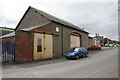 Goods shed by the station