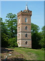 TQ0859 : Gothic Tower in Painshill Park by pam fray