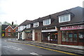 A row of shops in Cranleigh