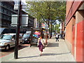 Outside the British Library on Euston Road