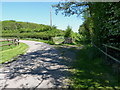 Junction of bridleways near Upper Shadymoor