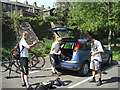 Hayfield Visitor Centre car park