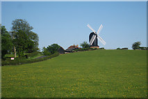 TQ8331 : Rolvenden Windmill, Benenden Road, Rolvenden, Kent by Oast House Archive
