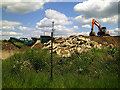 SU1490 : Blunsdon by-pass site office site, Blunsdon (4) by Brian Robert Marshall