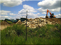 SU1490 : Blunsdon by-pass site office site, Blunsdon (4) by Brian Robert Marshall